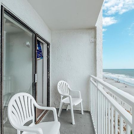 Ocean Front Comfy Condo W/Kitchen, Sleeps 4, Snowbird Paradise マートルビーチ エクステリア 写真