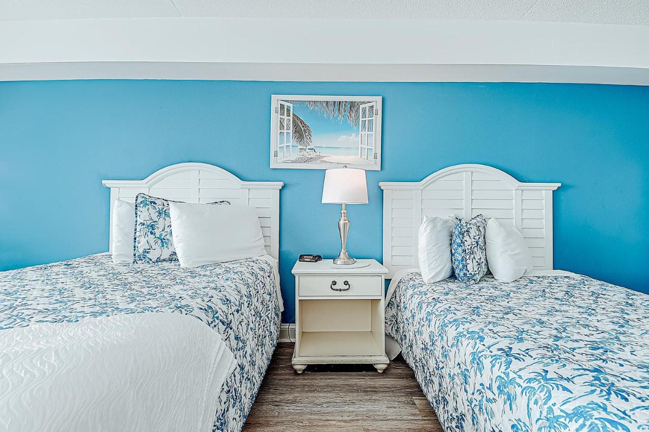 Ocean Front Comfy Condo W/Kitchen, Sleeps 4, Snowbird Paradise マートルビーチ エクステリア 写真