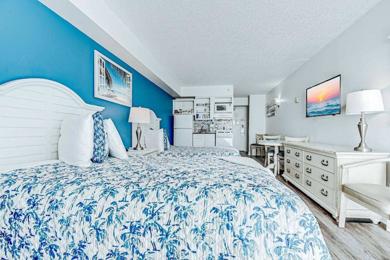 Ocean Front Comfy Condo W/Kitchen, Sleeps 4, Snowbird Paradise マートルビーチ エクステリア 写真